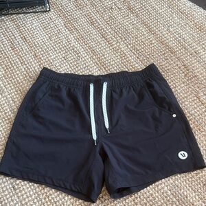 Vuori Black Athletic Shorts